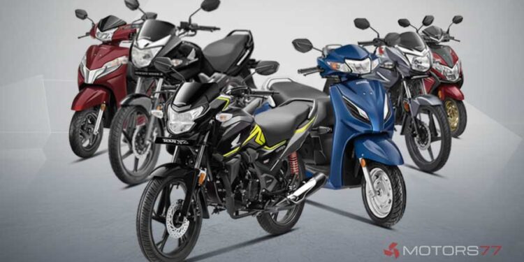 Honda Bikes and Scooters Price Drop