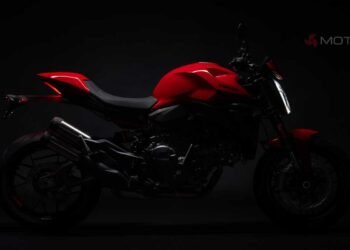 2026 Ducati Monster V2 – official image of Ducati’s latest naked sportbike