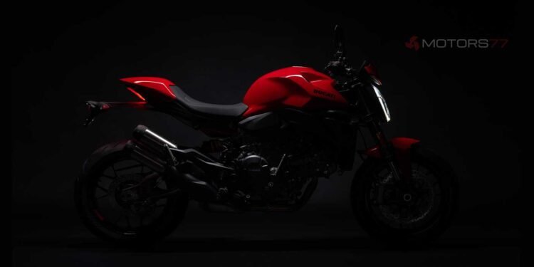 2026 Ducati Monster V2 – official image of Ducati’s latest naked sportbike