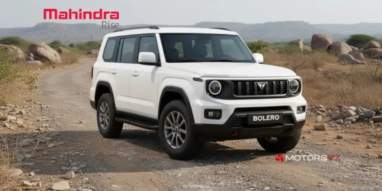 Mahindra Bolero, Indicative image used for illustration
