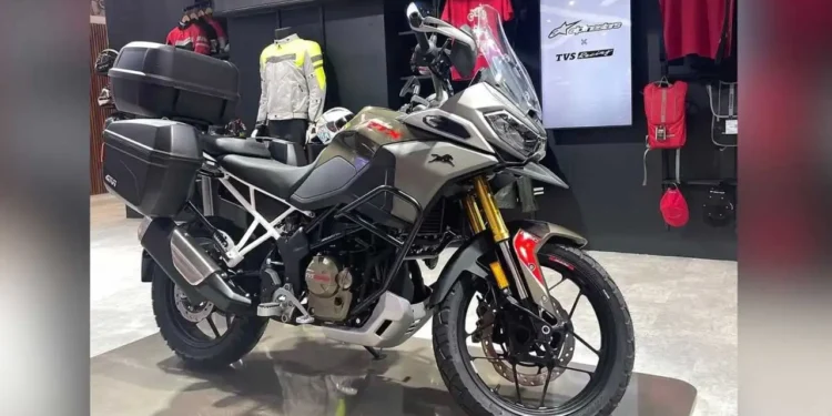 TVS Apache RTX 300 ADV Launch October 15