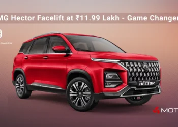 MG Hector facelift launched in India at ₹11.99 lakh with updated design and features