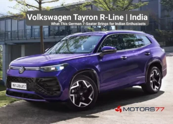 Volkswagen Tayron R-Line India 7-seater SUV front design