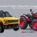 Mahindra ₹15,000 crore mega plant in Nagpur announcement banner showing SUV and tractor