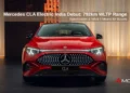 Mercedes CLA Electric front view showcasing illuminated grille and 792km WLTP range ahead of India debut in 2026