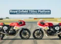 Royal Enfield 750cc platform with Continental GT-R 750 race inspired motorcycles