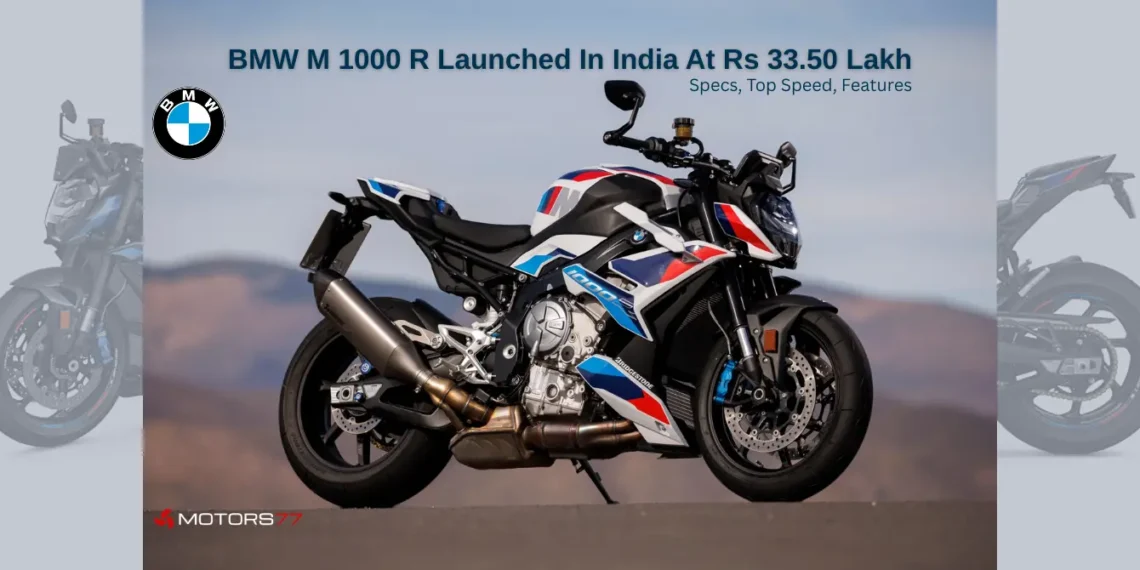 BMW M 1000 R launched in India at Rs 33.50 lakh – hyper naked superbike with 210 hp engine