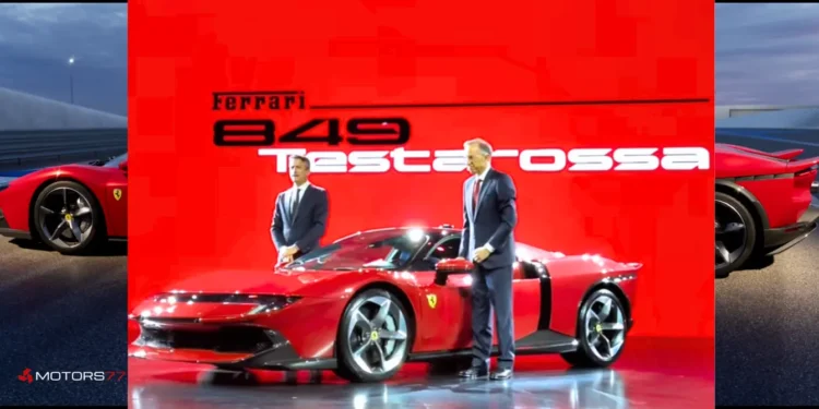 Ferrari 849 Testarossa Hybrid Supercar