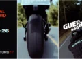 2026 Royal Enfield Guerrilla 450 teaser banner showing launch date March 27 2026