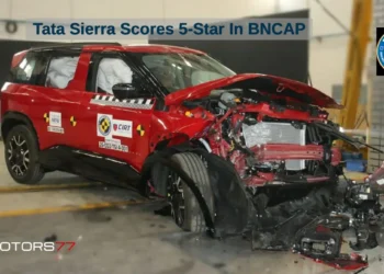 Tata Sierra crash test BNCAP 5 star safety rating front impact