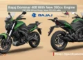 2026 Bajaj Dominar 400 with new 350cc engine price Rs 2.03 lakh specifications and features