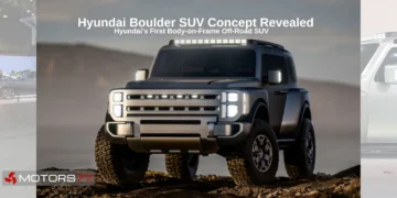 Hyundai Boulder SUV Concept off road SUV revealed at the New York Auto Show 2026