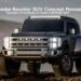 Hyundai Boulder SUV Concept off road SUV revealed at the New York Auto Show 2026