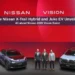 Nissan X-Trail Hybrid and Juke EV revealed at Nissan Vision Event 2026 in Yokohama