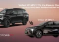 VinFast VF MPV 7 vs Kia Carens Clavis EV electric MPV comparison India
