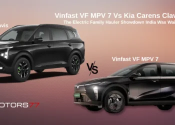 VinFast VF MPV 7 vs Kia Carens Clavis EV electric MPV comparison India