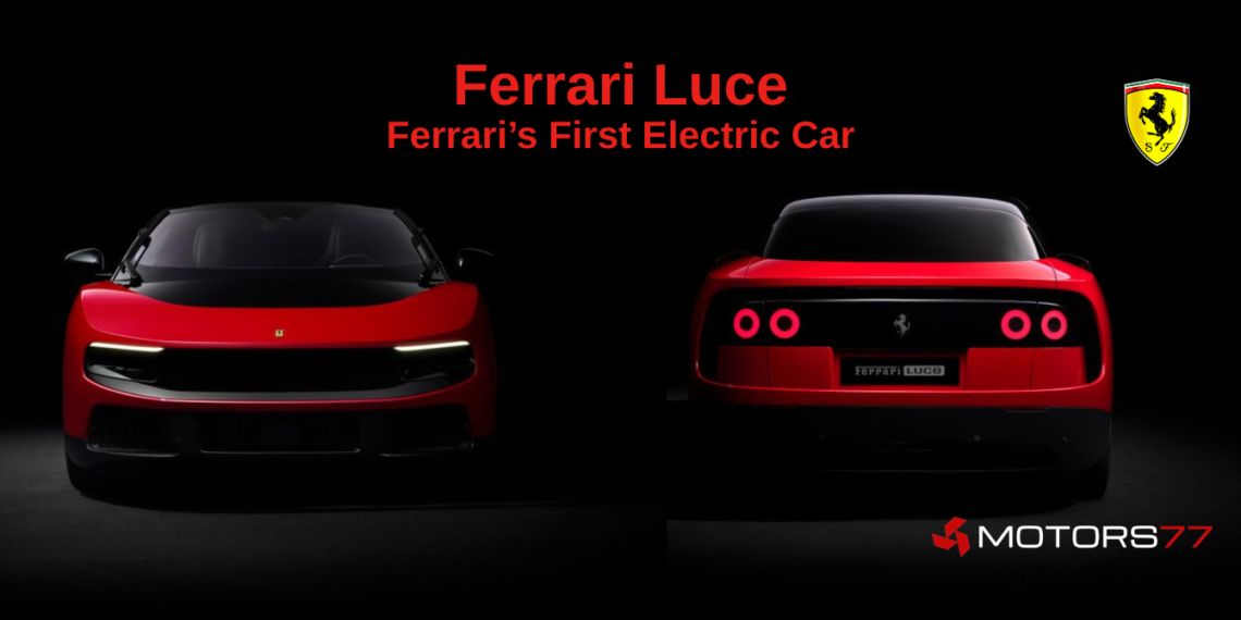 Ferrari Luce: Ferrari’s First Electric Car Revealed With Over 1,000 HP