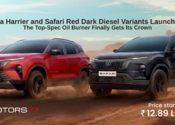 Tata Harrier and Safari Red Dark Diesel variants launched in India 2026
