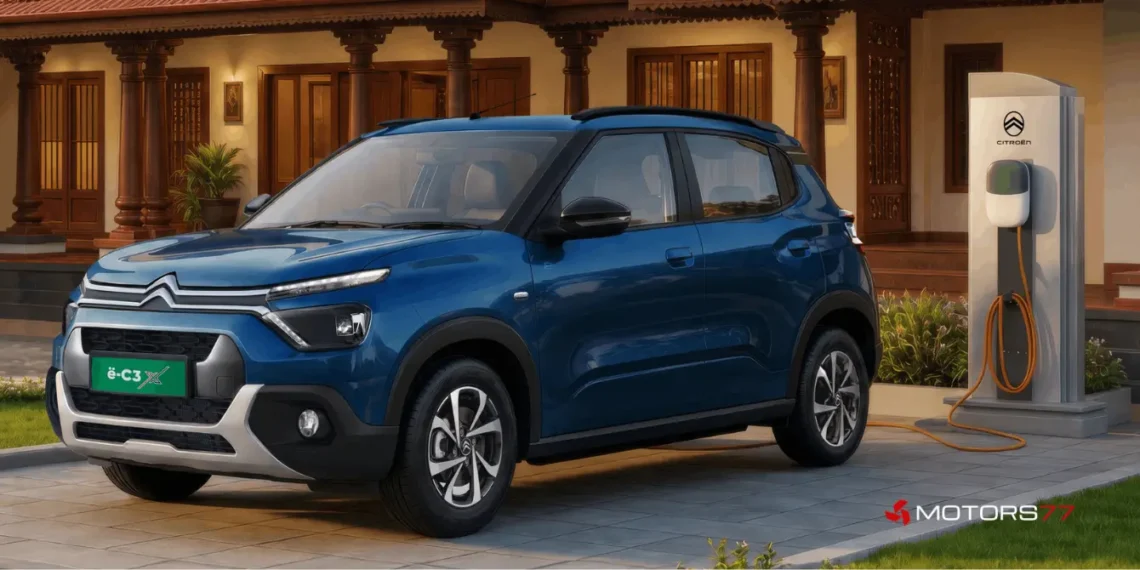 Citroen eC3X launched in India, the updated electric hatchback at Rs 10.25 lakh