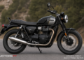 Triumph Bonneville 400 modern classic motorcycle spied testing in India ahead of launch