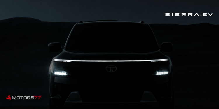 Tata Sierra EV teased ahead of its June 30 debut, the new electric SUV for India