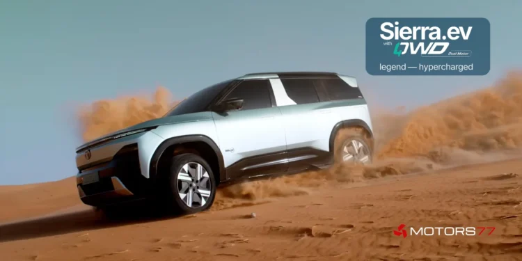 Tata Sierra EV revealed ahead of June 30 launch, the new electric SUV for India