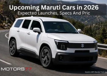 Upcoming Maruti cars in 2026 including the Brezza facelift, Baleno and e-Vitara