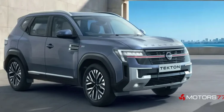Nissan Tekton mid size SUV launched in India at ₹10.49 lakh with Patrol inspired design
